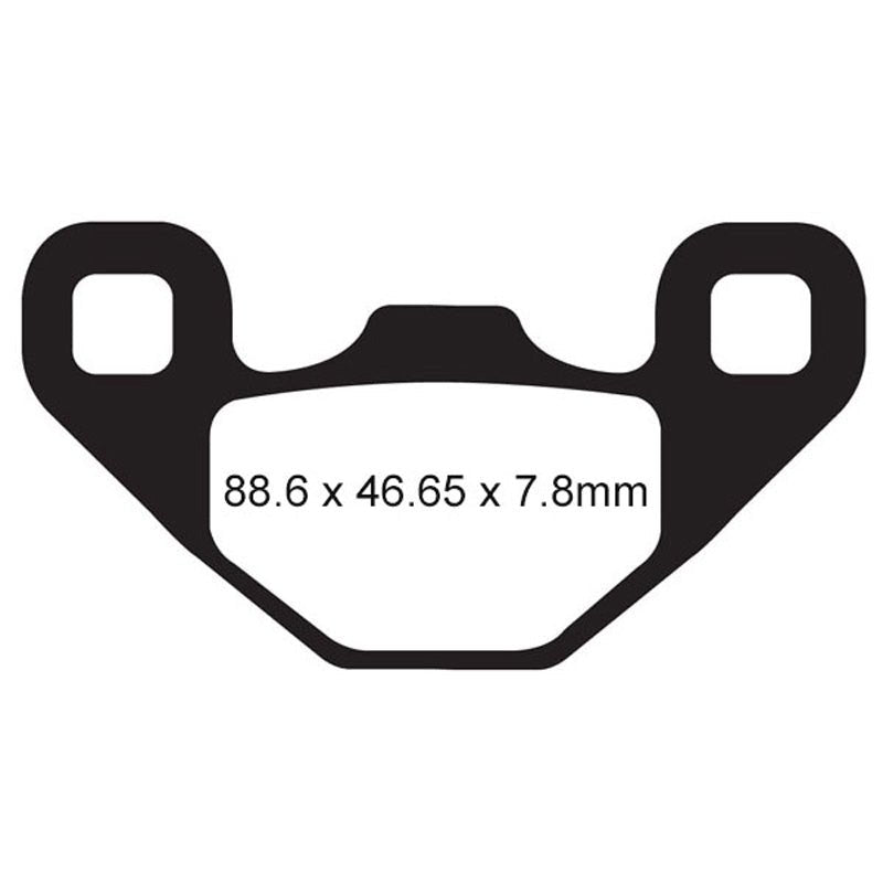 EBC BRAKE PADS R SERIES FA489R - DRIVEN Canada's Powersports 840655078302FA489R