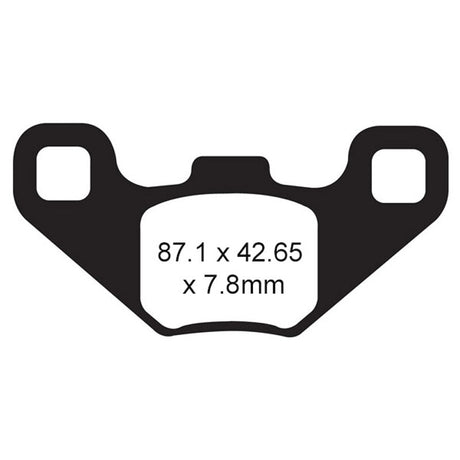 EBC BRAKE PADS R SERIES FA490R - DRIVEN Canada's Powersports 840655078319FA490R