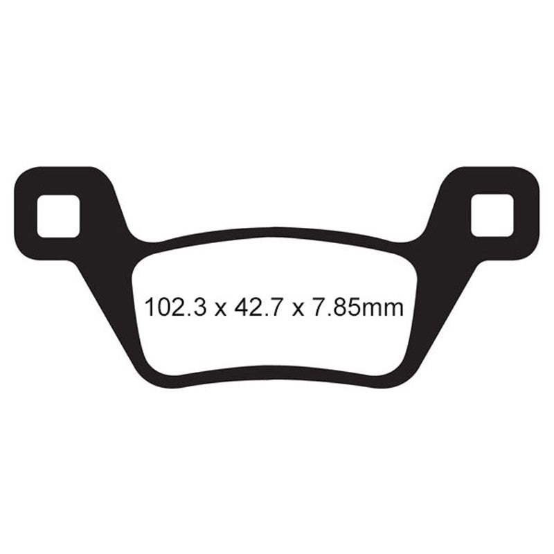 EBC BRAKE PADS R SERIES FA600R - DRIVEN Canada's Powersports 840655078524FA600R