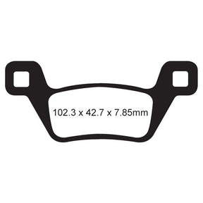 EBC BRAKE PADS R SERIES FA600R - DRIVEN Canada's Powersports 840655078524FA600R