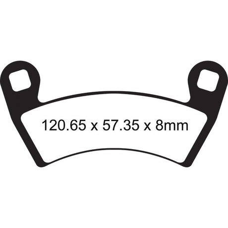 EBC BRAKE PADS R SERIES FA656R - DRIVEN Canada's Powersports 840655092636FA656R