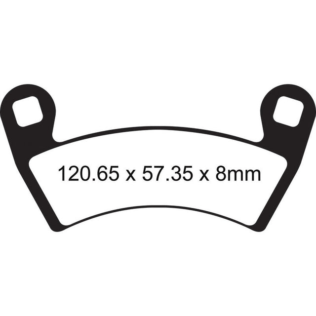 EBC BRAKE PADS R SERIES FA656R - DRIVEN Canada's Powersports 840655092636FA656R