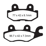 EBC BRAKE PADS R SERIES FA674R - DRIVEN Canada's Powersports 010674RFA674R