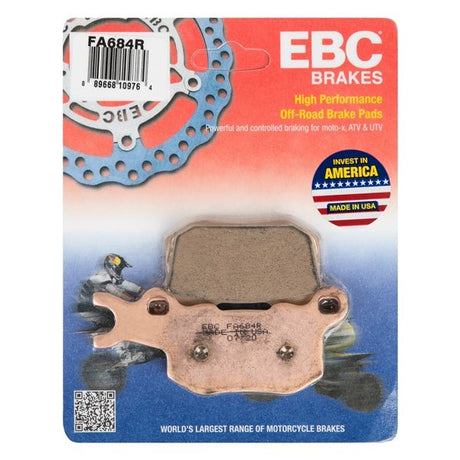 EBC BRAKE PADS R SERIES FA684R - DRIVEN Canada's Powersports 010684RFA684R