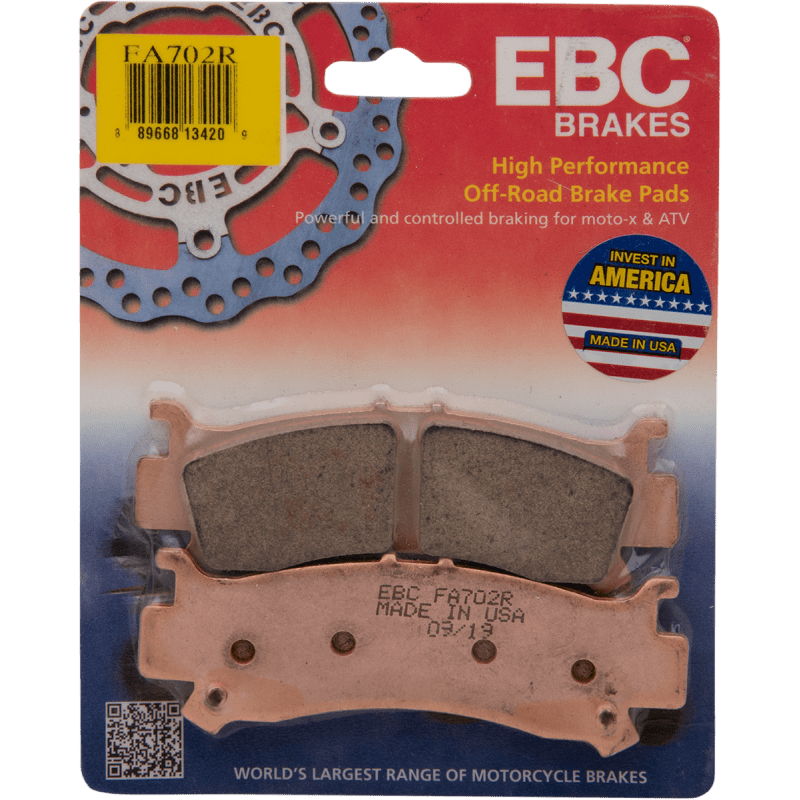 EBC BRAKE PADS R SERIES FA702R - DRIVEN Canada's Powersports 889668134209FA702R