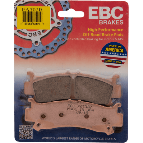 EBC BRAKE PADS R SERIES FA702R - DRIVEN Canada's Powersports 889668134209FA702R