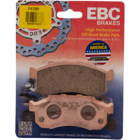 EBC BRAKE PADS R SERIES FA712R - DRIVEN Canada's Powersports 889668166736FA712R