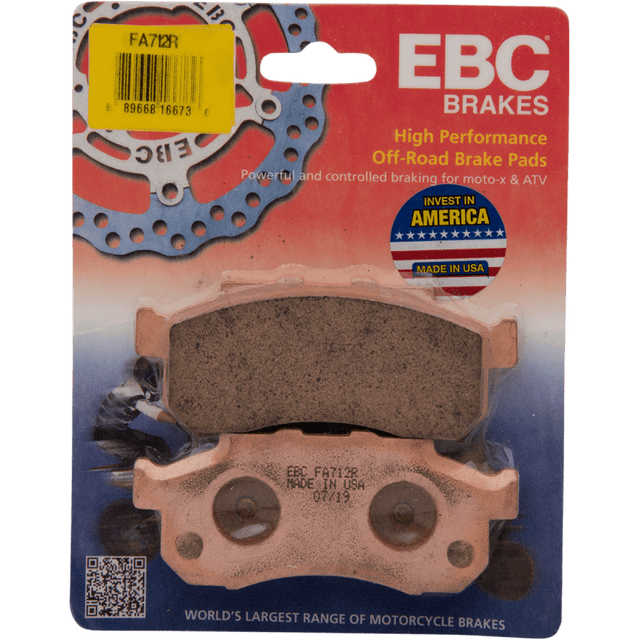 EBC BRAKE PADS R SERIES FA712R - DRIVEN Canada's Powersports 889668166736FA712R