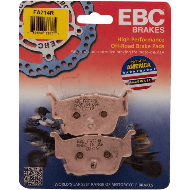 EBC BRAKE PADS R SERIES FA714R - DRIVEN Canada's Powersports 889668166774FA714R