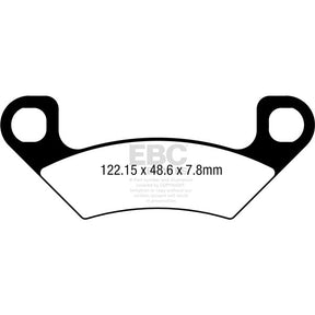 EBC BRAKE PADS R SERIES FA742R - DRIVEN Canada's Powersports 889668235210FA742R