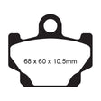 EBC BRAKE PADS R SERIES FA81R - DRIVEN Canada's Powersports 840655078906FA81R