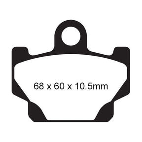 EBC BRAKE PADS R SERIES FA81R - DRIVEN Canada's Powersports 840655078906FA81R