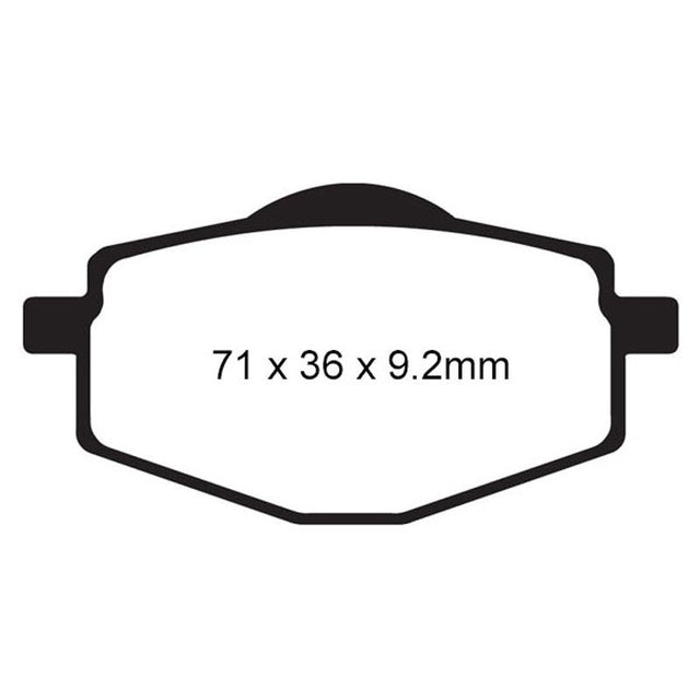 EBC BRAKE PADS SFA SERIES SFA101 - DRIVEN Canada's Powersports 010101SFASFA101