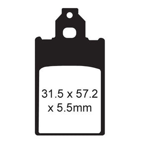 EBC BRAKE PADS SFA SERIES SFA116 - DRIVEN Canada's Powersports 847943013663SFA116