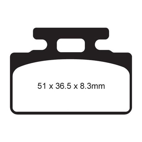EBC BRAKE PADS SFA SERIES SFA151 - DRIVEN Canada's Powersports 847943013502SFA151