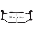 EBC BRAKE PADS SFA SERIES SFA179 - DRIVEN Canada's Powersports 847943014011SFA179