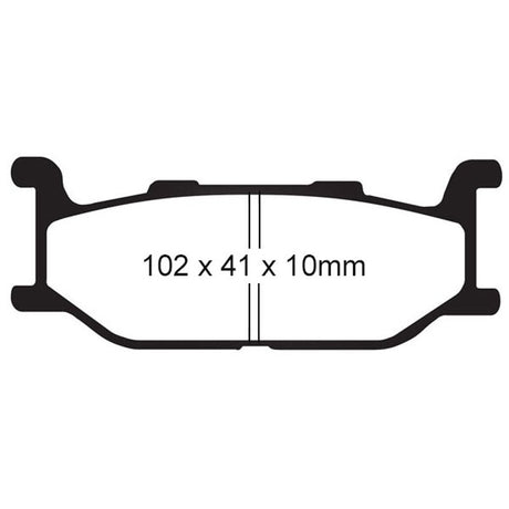 EBC BRAKE PADS SFA SERIES SFA179 - DRIVEN Canada's Powersports 847943014011SFA179