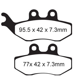 EBC BRAKE PADS SFA SERIES SFA194 - DRIVEN Canada's Powersports 847943013724SFA194