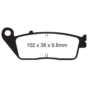 EBC BRAKE PADS SFA SERIES SFA196 - DRIVEN Canada's Powersports 847943014035SFA196