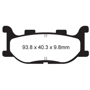 EBC BRAKE PADS SFA SERIES SFA199 - DRIVEN Canada's Powersports 847943014042SFA199