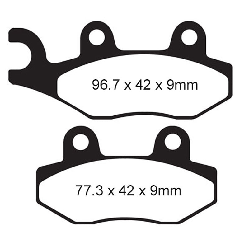 EBC BRAKE PADS SFA SERIES SFA228 - DRIVEN Canada's Powersports 010228SFASFA228