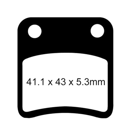 EBC BRAKE PADS SFA SERIES SFA257/2 - DRIVEN Canada's Powersports 847943013809SFA257/2