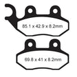 EBC BRAKE PADS SFA SERIES SFA264 - DRIVEN Canada's Powersports 010264SFASFA264