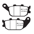EBC BRAKE PADS SFA SERIES SFA358 - DRIVEN Canada's Powersports 010358SFASFA358