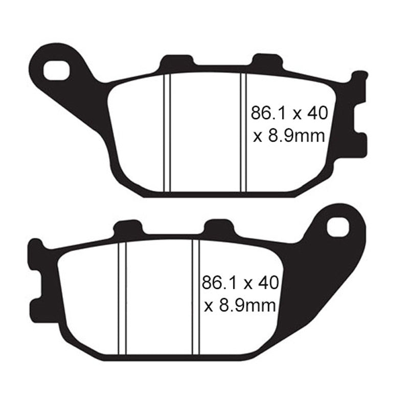 EBC BRAKE PADS SFA SERIES SFA358 - DRIVEN Canada's Powersports 010358SFASFA358