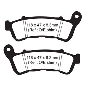 EBC BRAKE PADS SFA SERIES SFA388 - DRIVEN Canada's Powersports 847943014103SFA388