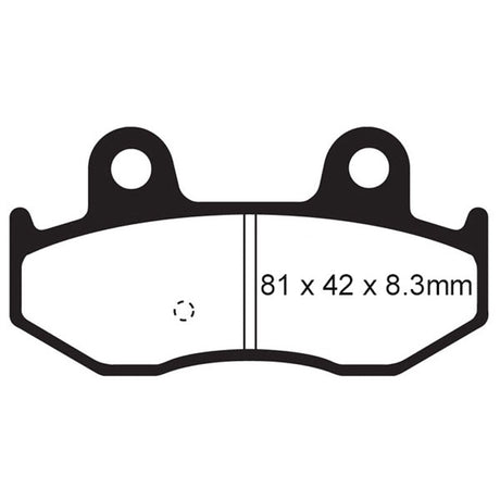 EBC BRAKE PADS SFA SERIES SFA411 - DRIVEN Canada's Powersports 847943013922SFA411
