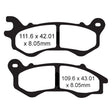 EBC BRAKE PADS SFA SERIES SFA603 - DRIVEN Canada's Powersports 847943014509SFA603