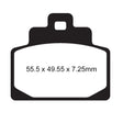 EBC BRAKE PADS SFA SERIES SFA681 - DRIVEN Canada's Powersports 889668110180SFA681