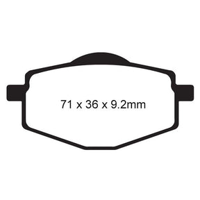 EBC BRAKE PADS SFAHH SERIES SFA101HH - DRIVEN Canada's Powersports 847943014219SFA101HH