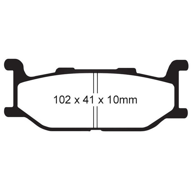 EBC BRAKE PADS SFAHH SERIES SFA179HH - DRIVEN Canada's Powersports 847943014523SFA179HH