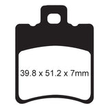 EBC BRAKE PADS SFAHH SERIES SFA193HH - DRIVEN Canada's Powersports 847943014240SFA193HH