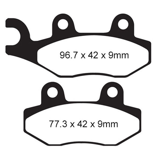 EBC BRAKE PADS SFAHH SERIES SFA228HH - DRIVEN Canada's Powersports 847943014288SFA228HH