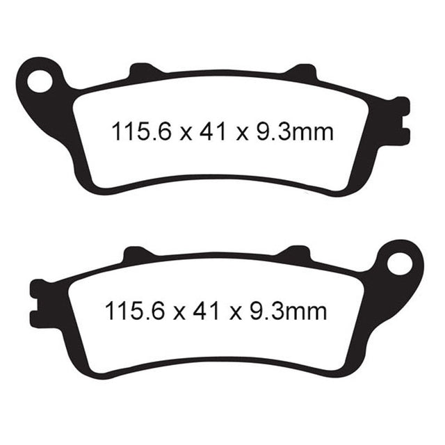 EBC BRAKE PADS SFAHH SERIES SFA281HH - DRIVEN Canada's Powersports 010281HHSFASFA281HH