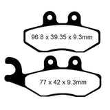 EBC BRAKE PADS SFAHH SERIES SFA353HH - DRIVEN Canada's Powersports 010353HHSFASFA353HH