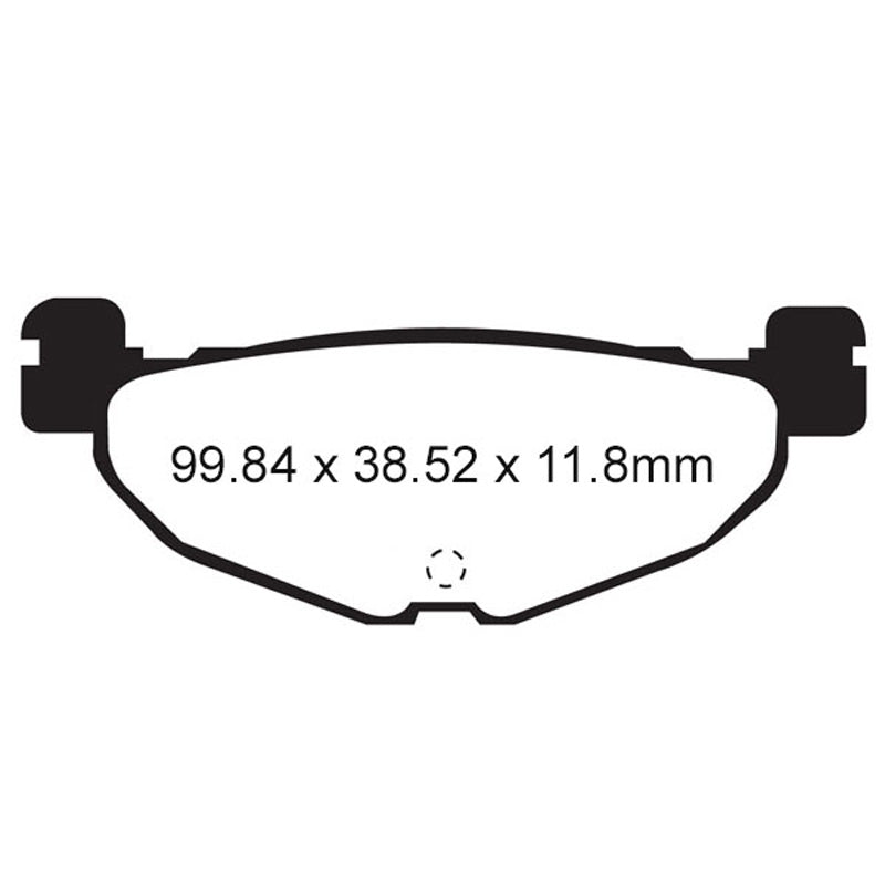 EBC BRAKE PADS SFAHH SERIES SFA408HH - DRIVEN Canada's Powersports 847943014417SFA408HH