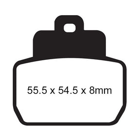 EBC BRAKE PADS SFAHH SERIES SFA425HH - DRIVEN Canada's Powersports 847943014424SFA425HH