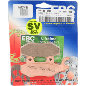 EBC BRAKE PADS SV SERIES FA135SV - DRIVEN Canada's Powersports 010135SVFA135SV