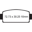 EBC BRAKE PADS SV SERIES FA651SV - DRIVEN Canada's Powersports 889668232028FA651SV