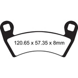 EBC BRAKE PADS SV SERIES FA656SV - DRIVEN Canada's Powersports 010656SVFA656SV