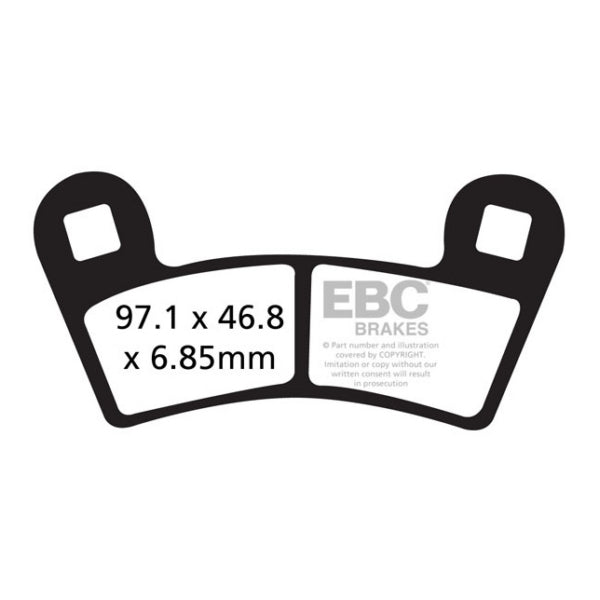EBC BRAKE PADS SV SERIES FA677SV - DRIVEN Canada's Powersports 010677SVFA677SV