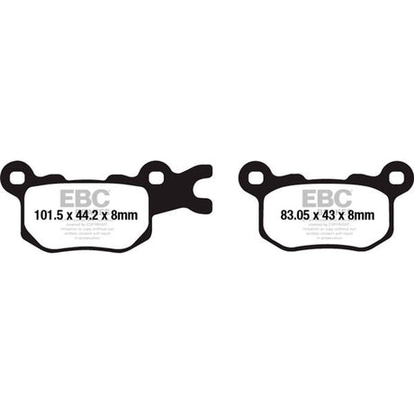 EBC BRAKE PADS SV SERIES FA684SV - DRIVEN Canada's Powersports 889668182521FA684SV