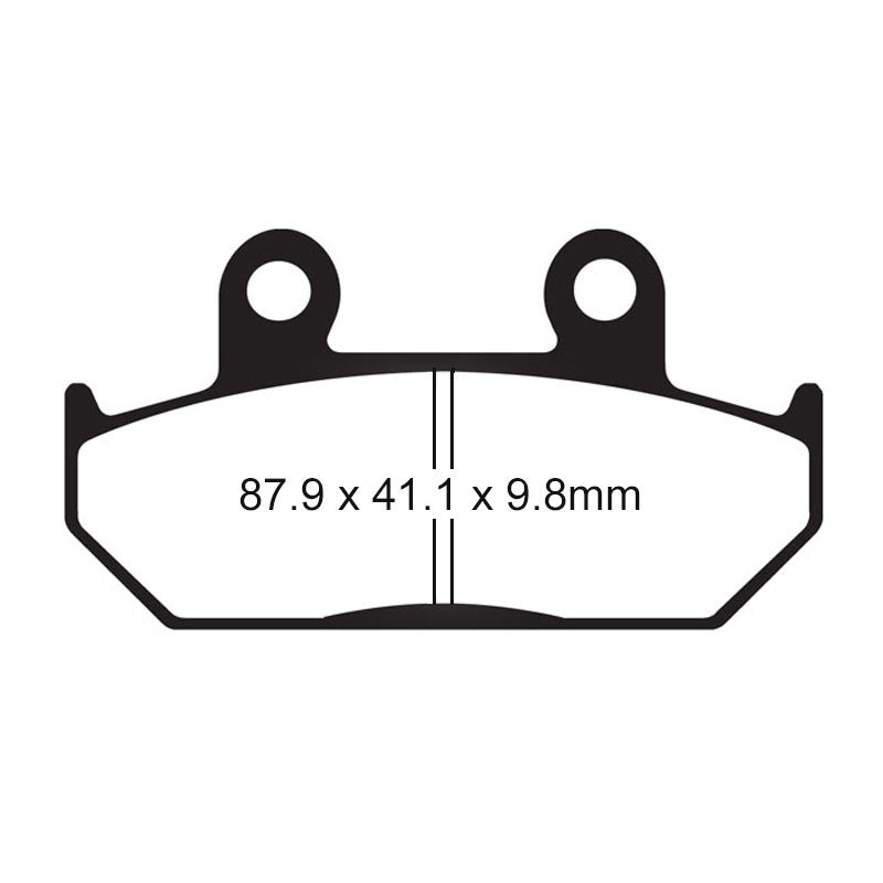EBC BRAKE PADS V SERIES FA124/2V - DRIVEN Canada's Powersports 0101242VFA124/2V