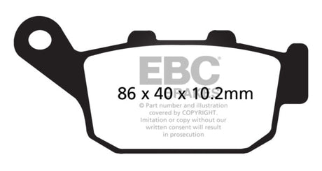 EBC BRAKE PADS V SERIES FA140V - DRIVEN Canada's Powersports 010140VFA140V
