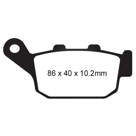 EBC BRAKE PADS V SERIES FA140V - DRIVEN Canada's Powersports 010140VFA140V