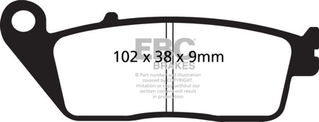 EBC BRAKE PADS V SERIES FA142V - DRIVEN Canada's Powersports 010142VFA142V